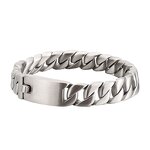 Men's Diamond Bracelet Manufacturer - Supply Fashion New Gold Stainless Steel Diamond Bracelet