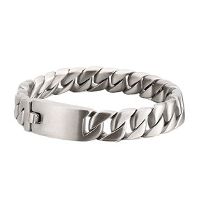 Men's Diamond Bracelet Manufacturer - Supply Fashion New Gold Stainless Steel Diamond Bracelet