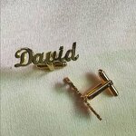 Cufflinks Set Factory - New Style French Simple Hollow Braid Round Square Baked Paint