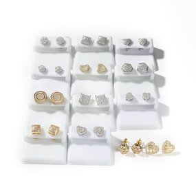 Hip-hop Earrings Manufacturer - Ear Cuffs for Men and Women Personalized Trendy Cool Jewelry Wholesale