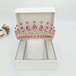 Baroque Crown Manufacturer - European Style Cross-border Round Alloy Headdress Adult Ceremony