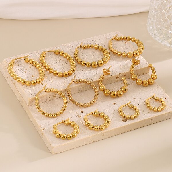 Zirconia Earrings Manufacturer - Ins-style High-End Ethnic Style Open Vintage Ring Colorfast Wholesale