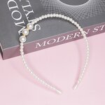 Pearl Headband Manufacturer - Korean Ins New Arrival Casual Retro Alloy Popular Fresh Elegant Fairy
