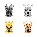 Leopard Head Beads Manufacturer - Cross Border Copper Inlaid Zircon Spacer DIY Accessories AliExpress