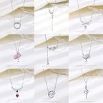 Sterling Silver Necklace Factory - S925 Versatile Elegant Niche Simple High-end Feel Collarbone
