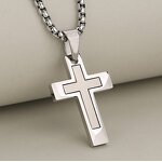 Children's Cross Pendant Factory - European American Creative Hip-Hop Retro Religious Fashion