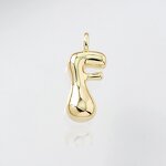 Bubble Letters Necklace Manufacturer - Cross-Border Hot-Selling Fashion 26 Cute Chubby Pendant