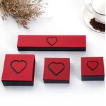 PU Jewelry Box Manufacturer - Brushed Leather Rings Pendants Bracelet Necklace Earrings Stud Storage