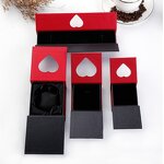 PU Jewelry Box Manufacturer - Brushed Leather Rings Pendants Bracelet Necklace Earrings Stud Storage