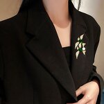 Bird-Of-Paradise Brooch Manufacturer - High-End Chinese-Style Elegant Graceful Fashion Accessory