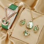 Women's Watch Factory - 2025 New Arrival Jingtai Blue Retro Palace Style Elegance Blooming