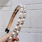 Pearl Headband Factory - New Korean Popular Headband Easiest for Match Casual Elegant Pressed Hairpin