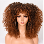 Afro Kinky Curly Wig Factory - OEM/ODM Custom Wholesale Afro Kinky Curly Wig Synthetic Fiber Short