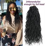 Crochet Hair Braids Manufacturer - OEM/ODM Custom Senegalese Twist Crochet Hair 20inch 6packs