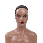 Wig Display Mannequins Factory - OEM/ODM Custom PVC Realistic Female Wig Display Mannequins African American