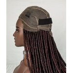 Synthetic Hair Wig Factory - OEM/ODM Custom Full Lace Glueless African Wig with Goddess Locs