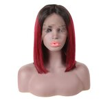 Lace Wigs Manufacturer - OEM/ODM Custom Virgin Human Hair Straight 13x4 Lace Wigs Brazilian Light Purple Bob