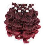 Ocean Wave Crochet Hair Manufacturer - OEM/ODM Custom 9Inch Deep Wave Crochet Hair Ombre Curly