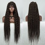 Synthetic Braided Wigs Factory - OEM/ODM Custom Jumbo Braiding Hair Full Lace Braided Wigs