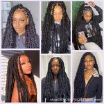 Synthetic Wig Manufacturer - OEM/ODM Custom Shoulder-Length Straight Synthetic Wig Ombre Colors Afro Kinky