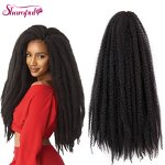 Synthetic Curly Hair Extension Manufacturer - OEM/ODM Custom Long Crochet Braid Synthetic Curly Hair