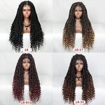 Lace Frontal Wig Manufacturer - OEM/ODM Custom Handmade Butterfly Distressed Locs Crochet Braids