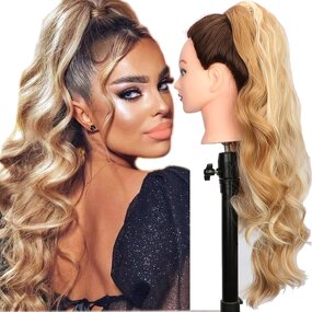 Synthetic Hair Extensions Factory - OEM/ODM Custom Afro Ponytail Clip-in Extensions Loose Curls