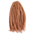 Crochet Braids Manufacturer - OEM/ODM Custom Brown Soft Afro Kinky Twist Marley Crochet Braids