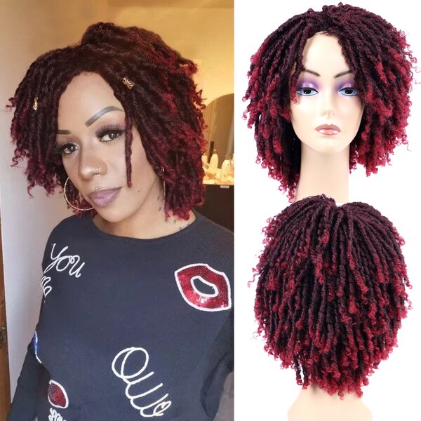 Afro Wigs Manufacturer - OEM/ODM Custom Short Curly Afro Kinky Wig Huge Fluffy Puff Wigs for Black
