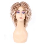 Bob Wig Factory - OEM/ODM Custom Ombre Blonde Curly Bob Wig Short Bob Loose Wavy Hair Heat Resistant