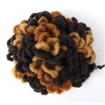 Hair Bun Manufacturer - OEM/ODM Custom Dreadlocs Hair Bun Synthetic Fro Hair Ponytail