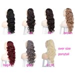 Synthetic Hair Extensions Factory - OEM/ODM Custom Afro Ponytail Clip-in Extensions Loose Curls