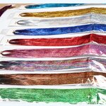 Glitter Hair Extensions Factory - OEM/ODM Custom 48inch 18 Colors Glitter Hair Extensions Tinsel Shiny