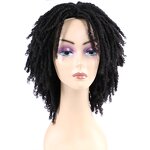Synthetic Wig Manufacturer - OEM/ODM Custom Shoulder-Length Straight Synthetic Wig Ombre Colors Afro Kinky