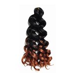 Synthetic Curly Crochet Hair Manufacturer - OEM/ODM Custom Loose Curl Wavy Hair Extension Italian Twist Braids