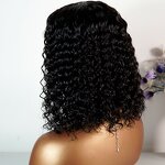 Lace Frontal Wig Manufacturer - OEM/ODM Custom Indian Natural Lace Frontal Wig Kinky Curly Bob