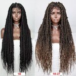Synthetic Braiding Hair Factory - OEM/ODM Custom Full Lace Glueless Braids 36 Inches for Women