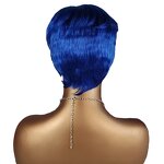 Human Hair Wig Manufacturer - OEM/ODM Custom Short Cut Blonde Human Hair Wig 613 Color