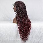 Synthetic Braided Wig Manufacturer - OEM/ODM Custom Lace Front Braided Wigs with Goddess Locs