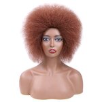 Afro Wigs Manufacturer - OEM/ODM Custom Short Curly Afro Kinky Wig Huge Fluffy Puff Wigs for Black