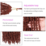 Afro Short Wig Factory - OEM/ODM Custom 2021 Christmas Afro Short Wig Coarse Kinky Curly Jerry Hair Style