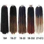 Burgundy Ombre Braiding Hair Factory - OEM/ODM Custom Pre Stretched EZ Braid Burgundy Ombre Braiding Hair Soft
