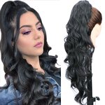 Synthetic Ponytail Extension Manufacturer - OEM/ODM Custom Loose Deep Wave Ponytail Extension Drawstring