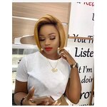 Lace Front Wig Manufacturer - OEM/ODM Custom Short Ombre Color Bob Design for Black Woman