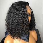 Pixie Curly Bob Wig Factory - OEM/ODM Custom Brazilian Hair Pixie Curly Bob Lace Frontal Wig
