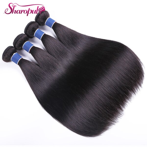 Brazilian Hair Weave Manufacturer - OEM/ODM Custom Brazilian Virgin Hair Straight 3Bundles With Lace Closure