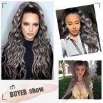 Synthetic Ponytail Hair Factory - OEM/ODM Custom Synthetic Kinky Ponytail Hair Extensions Big Size Long Curly