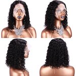 Lace Frontal Wig Manufacturer - OEM/ODM Custom Indian Natural Lace Frontal Wig Kinky Curly Bob