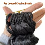 Synthetic Braiding Hair Manufacturer - OEM/ODM Custom Loose Deep Crochet Curl Hair Extensions Ocean Wave