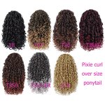 Synthetic Hair Extensions Factory - OEM/ODM Custom Afro Ponytail Clip-in Extensions Loose Curls